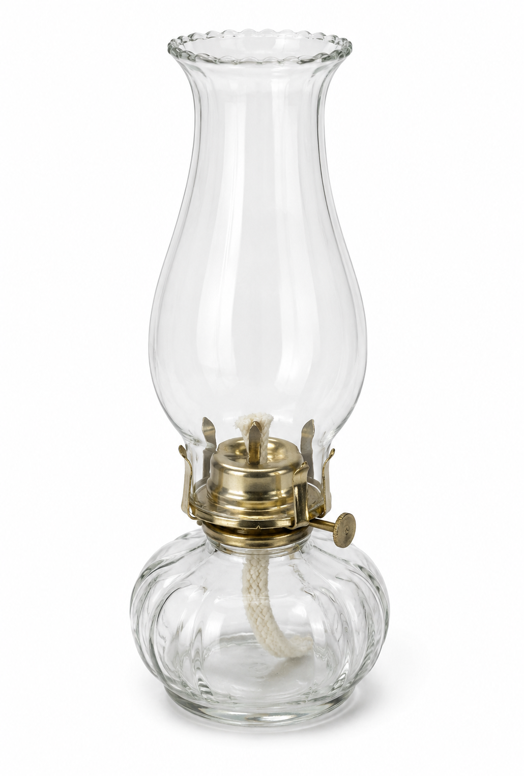 Paraffin Lamps (Paraffin Excl.) with Chimney