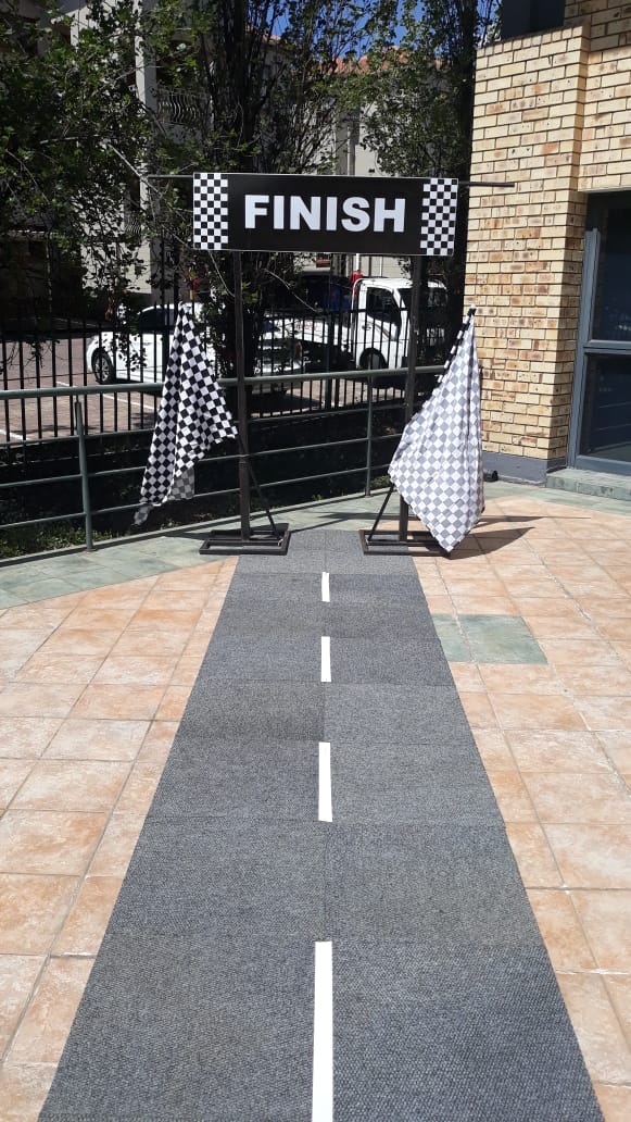 Black / Grey Carpet