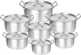 Alluminium Pots - 12 Litre